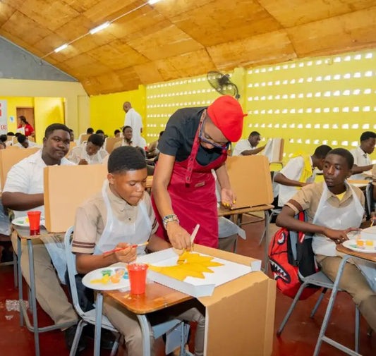 Haile Selassie High School: 67 Students Color New Futures