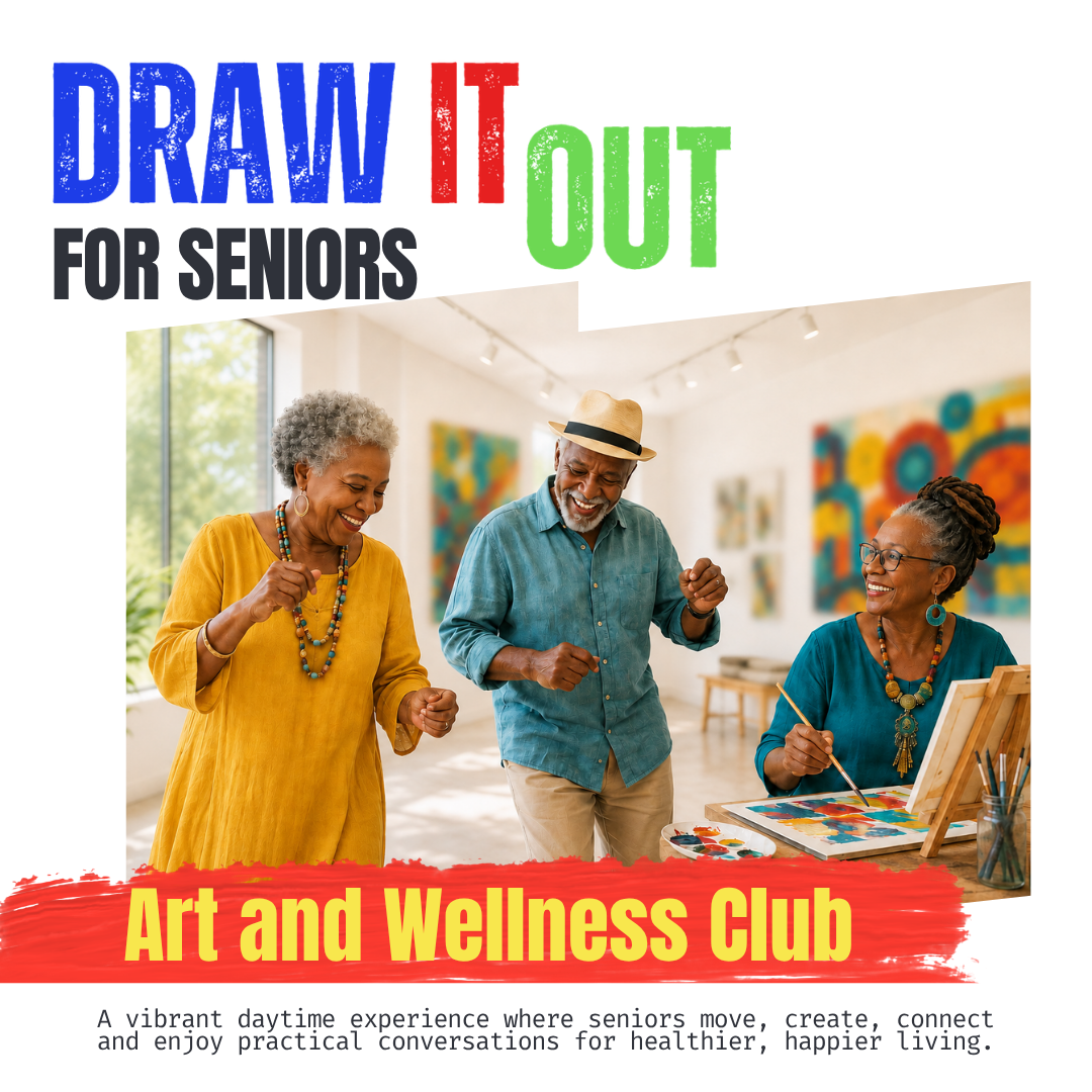 Draw It Out Art and Wellness Club for Seniors
