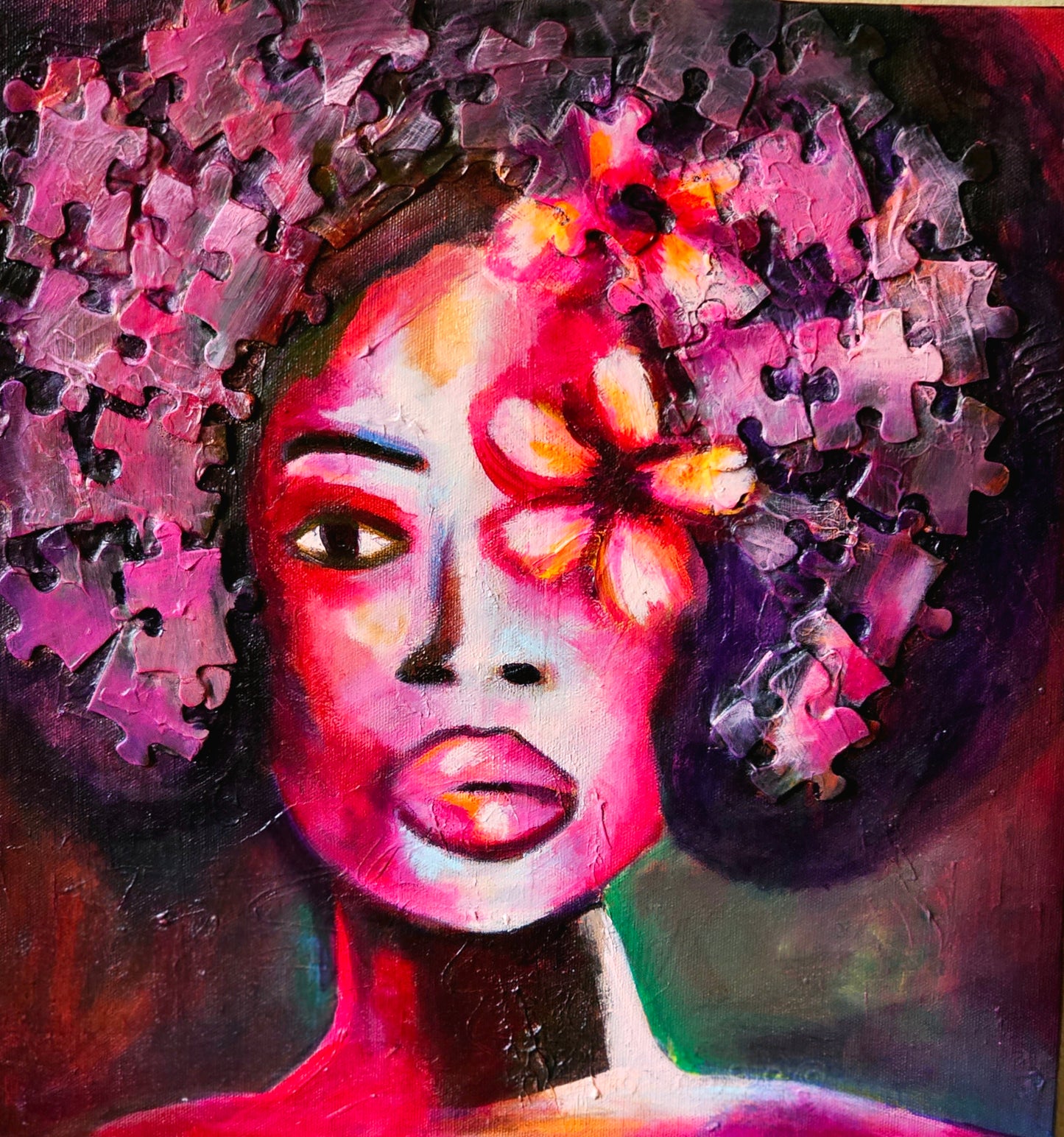 Puzzle Bloom by Shawn Ashman