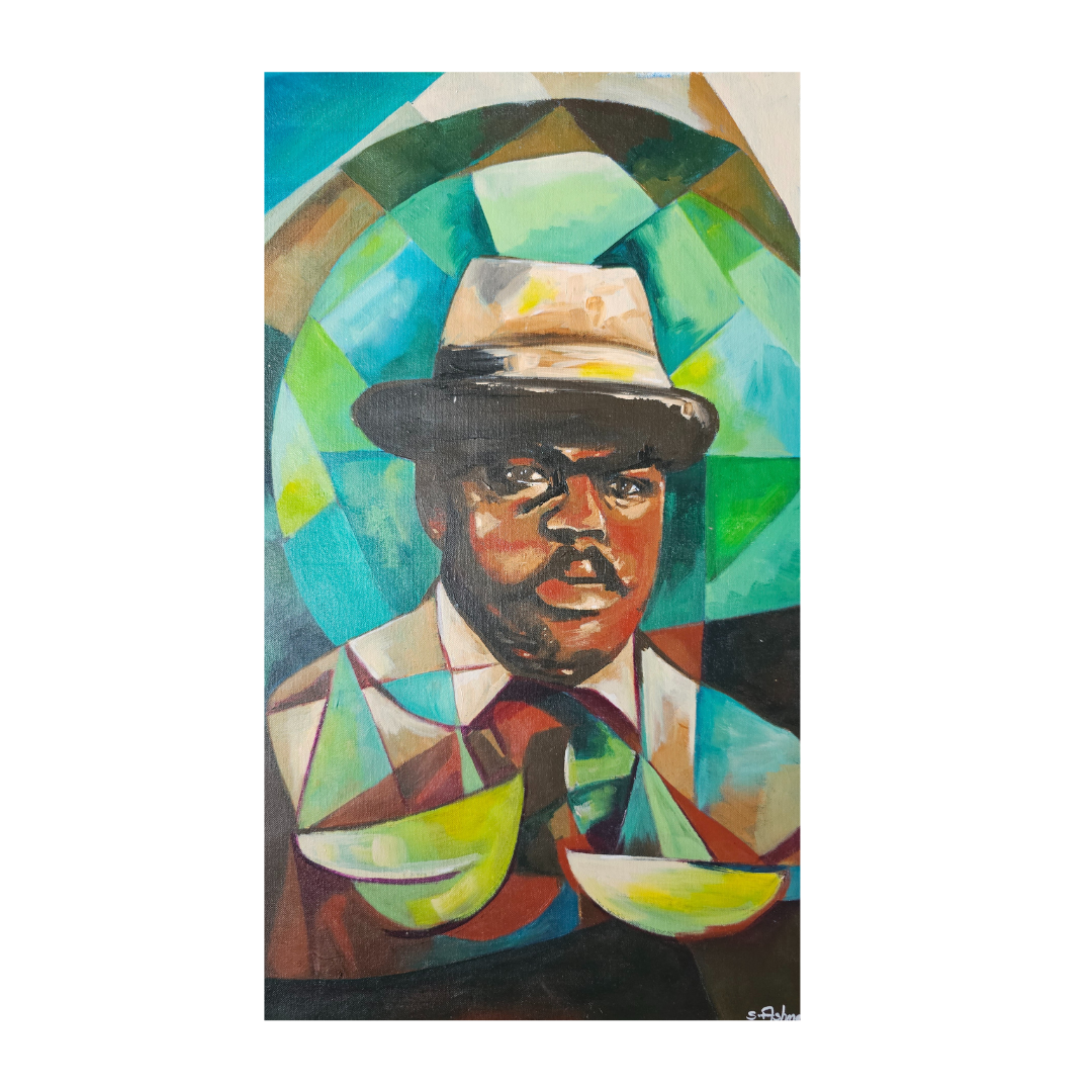 Print - Marcus Garvey - by Shawn Ashman