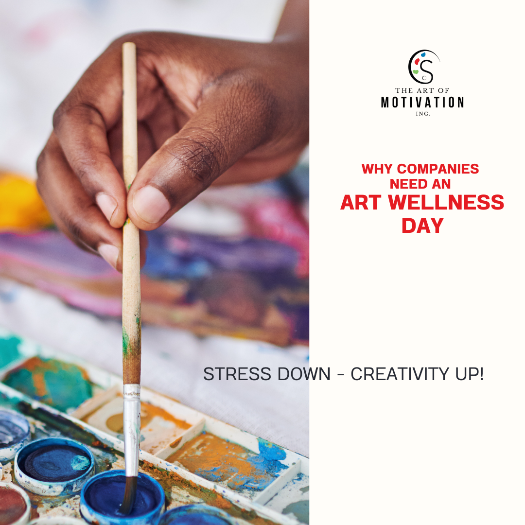 Why Companies Should Invest in an Art Wellness Day