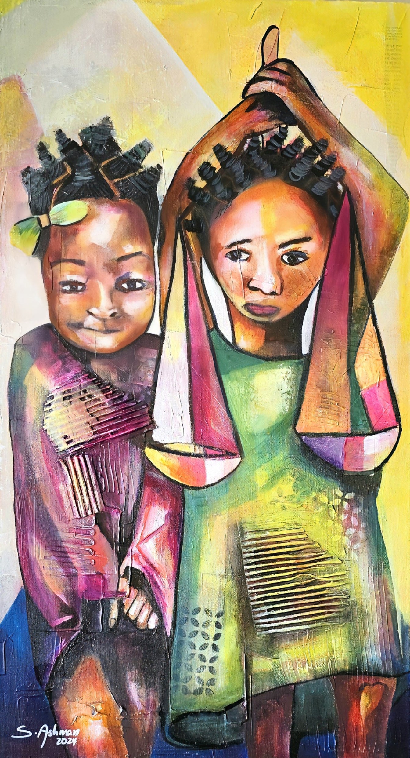 Struggling Sisters by Shawn Ashman