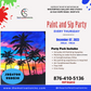 Paint and Sip Events