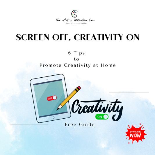 6 Tips to Promote Creativity at Home - free guide