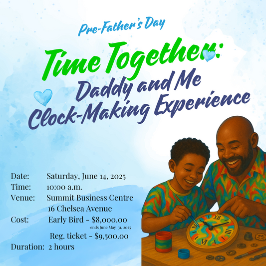 Time Together: Daddy and Me Clock-Making Experience