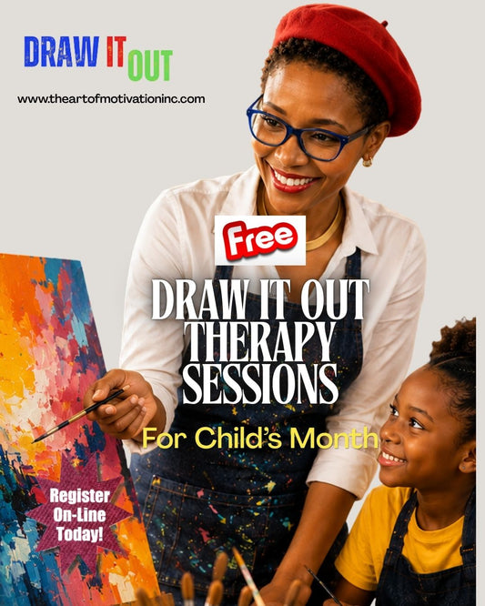 Draw it Out Therapy Session