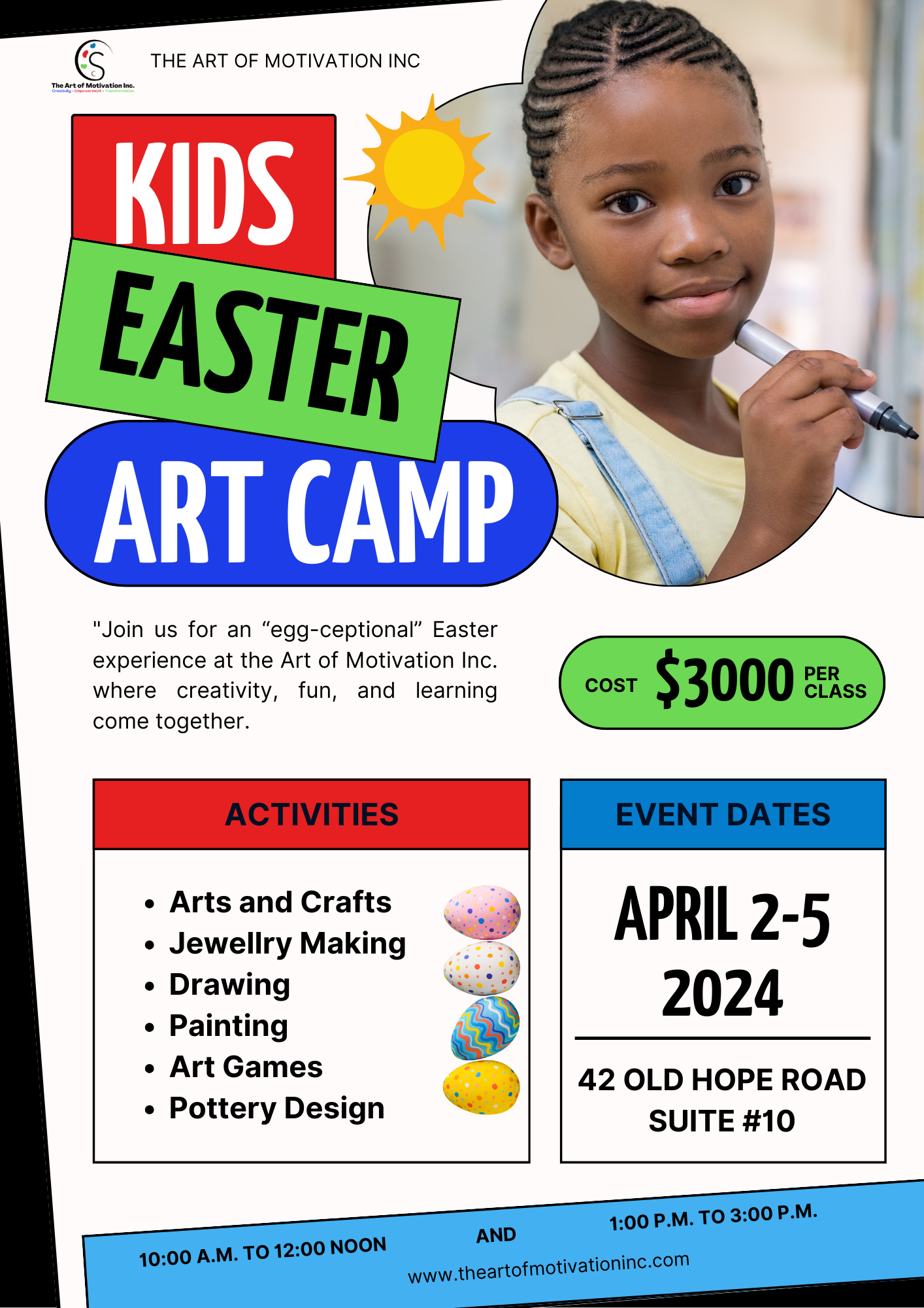 Kids Easter Art Camp