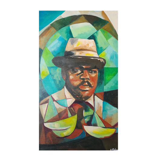 Print - Marcus Garvey - by Shawn Ashman