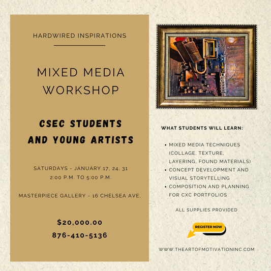 CSEC Mixed Media; Visual Expression Classes