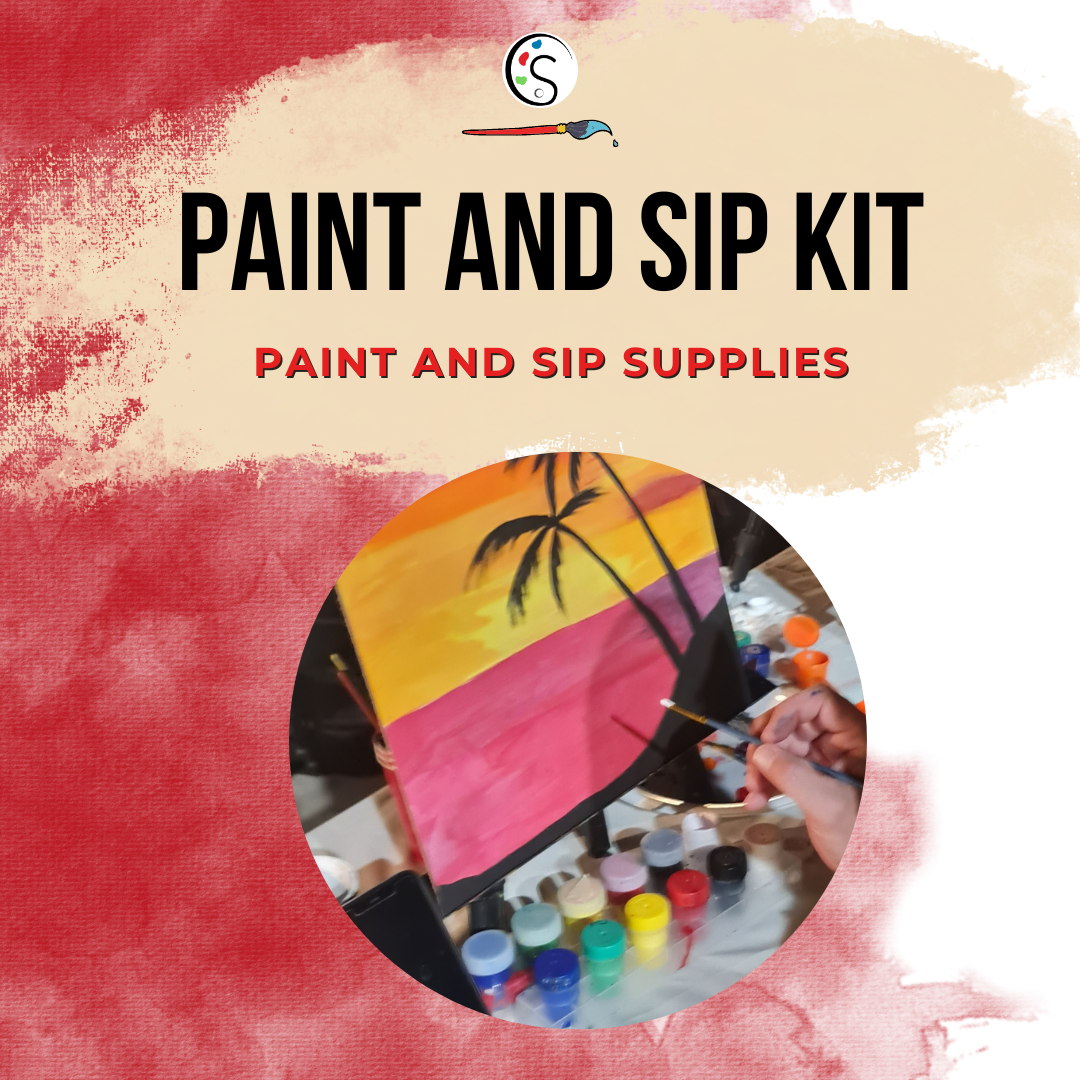 Paint and Sip Kit